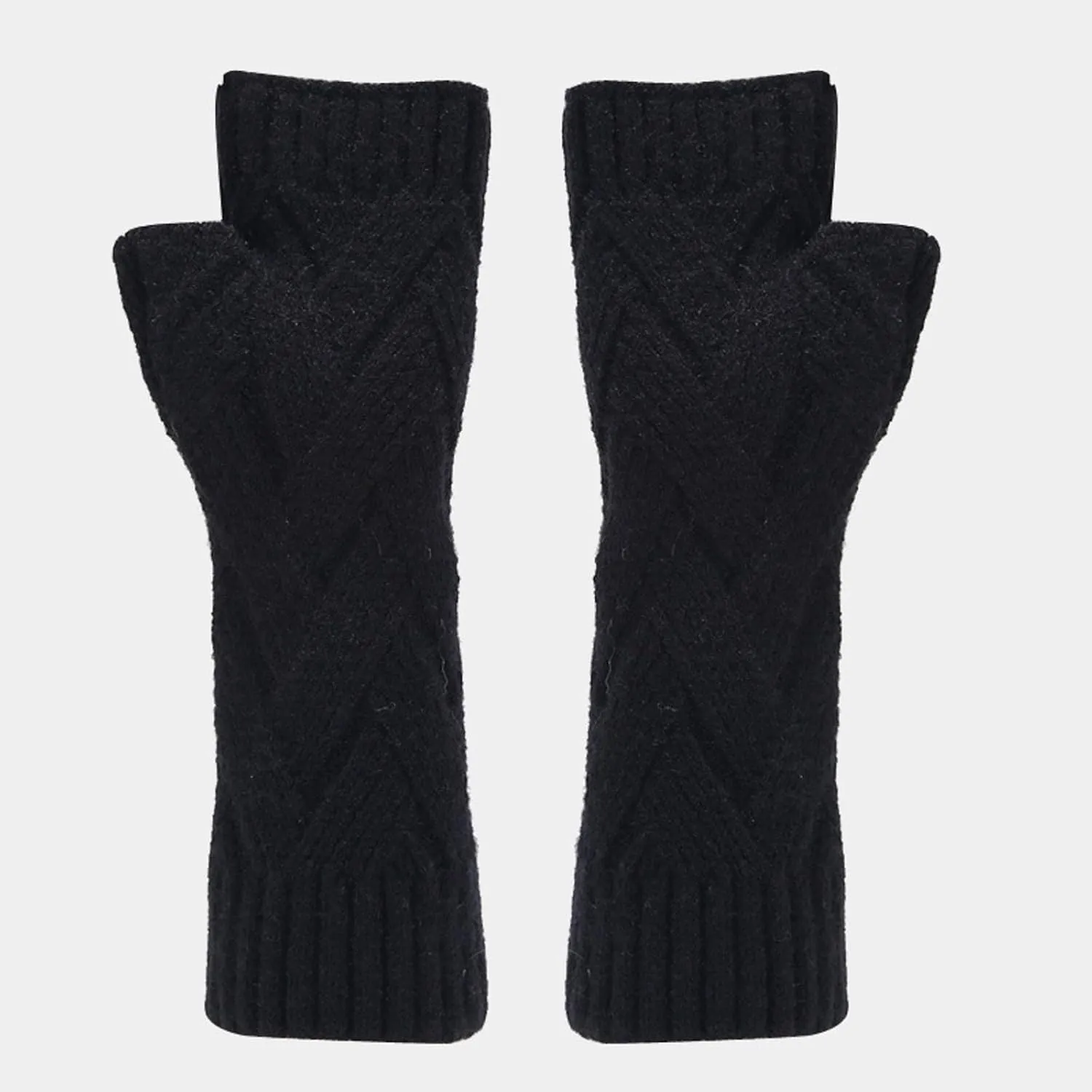 3 in 1 Set Women Men Beanie Scarf Gloves Set Fleece Lined Pom Pom Beanie Warm Knit Long Scarf Gloves for Cold Weather