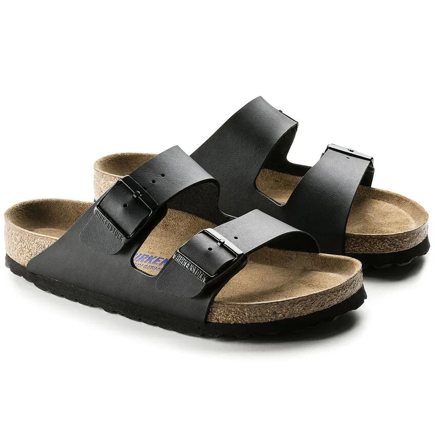 Birkenstock Arizona Soft Footbed - Black Birko-Flor