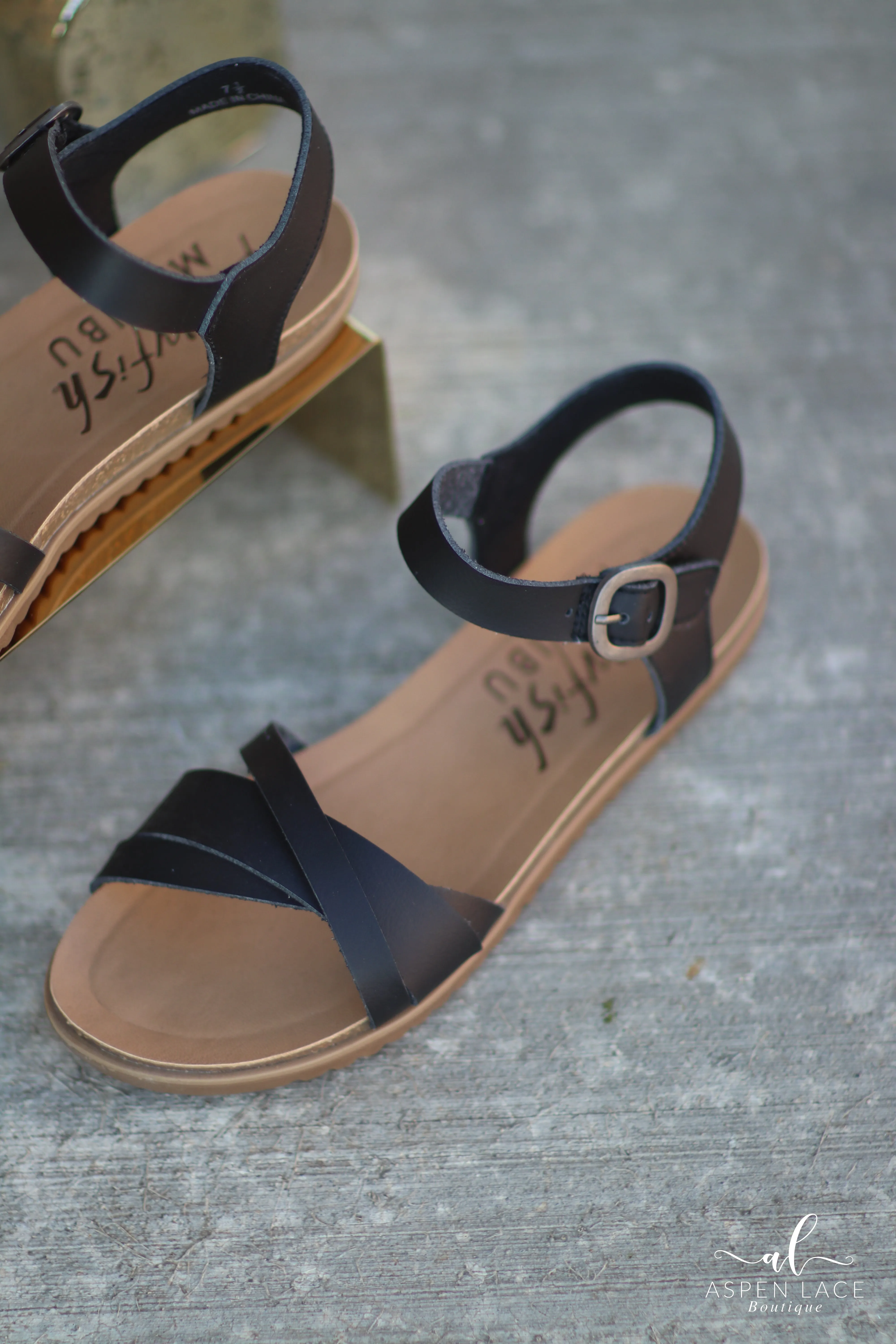 Blowfish Monti Sandals (Black)