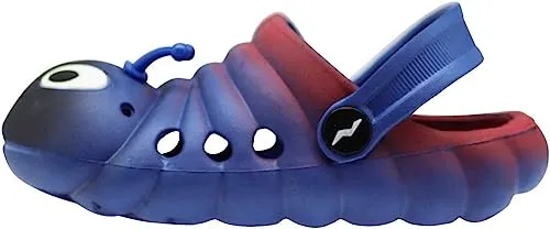Blue Toddler Boy Caterpillar Clog