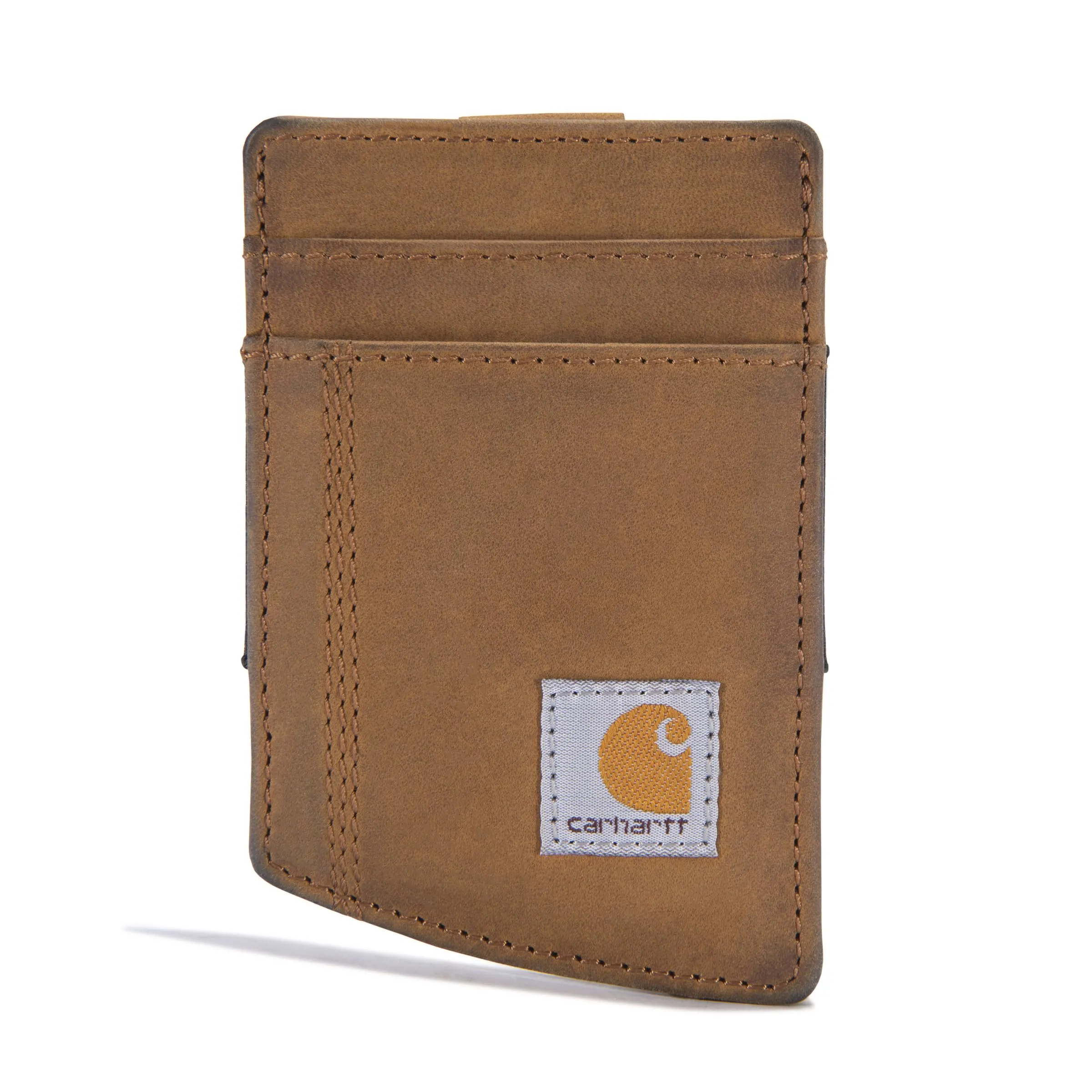 Carhartt B0000241 Men's Casual Saddle Leather Front Pocket Wallets