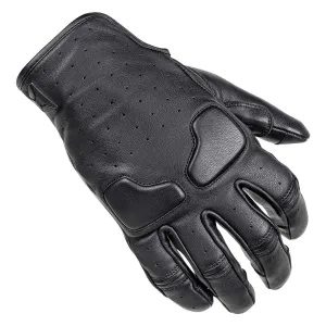 Cortech The Slacker Short Cuff Men's Leather Gloves - Black
