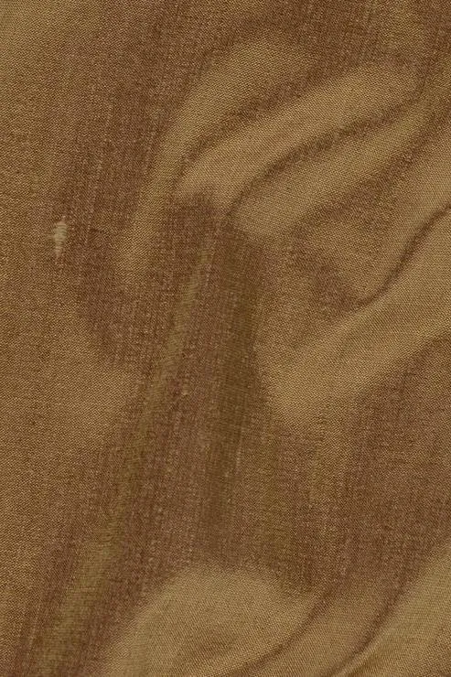 Curry Gold Silk Shantung 54" Fabric
