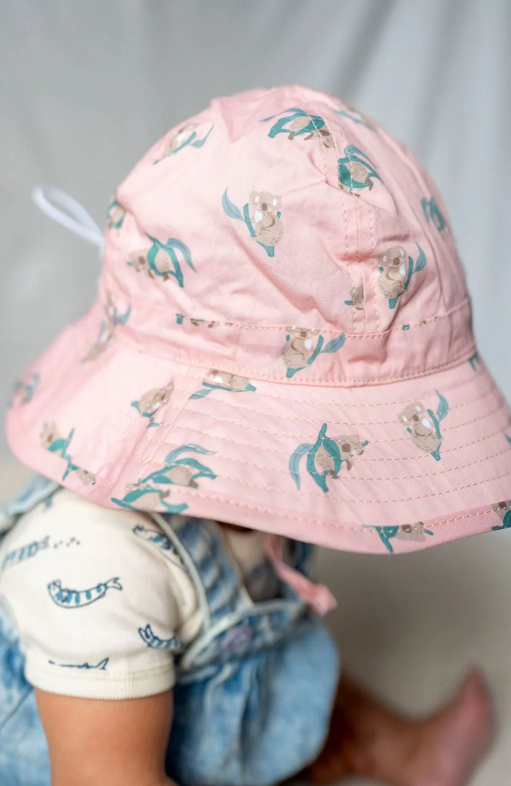 Cute Koala Wide Brim Infant Sunhat