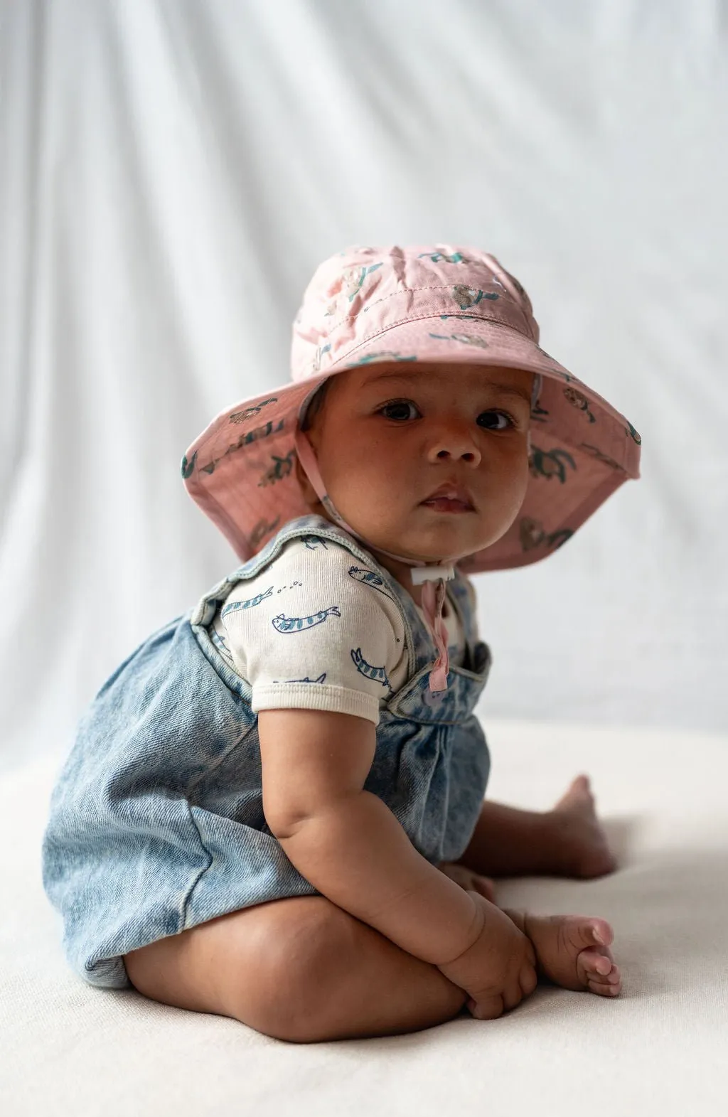 Cute Koala Wide Brim Infant Sunhat