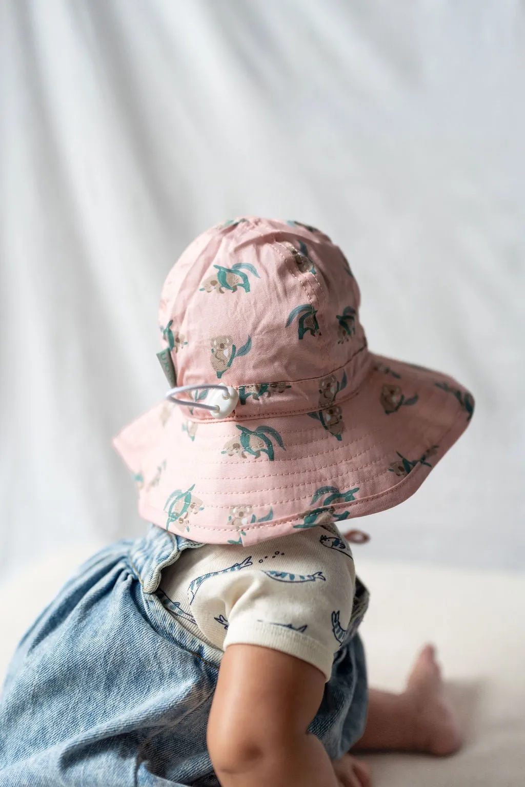 Cute Koala Wide Brim Infant Sunhat