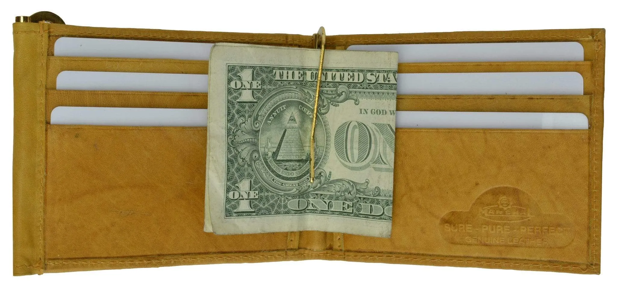 Double Money Clip with Credit Card Holder
