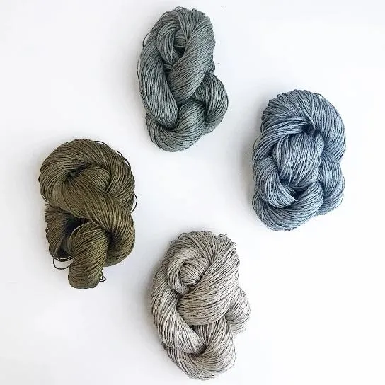 Eco-butterfly Organics Fingering Weight Linen