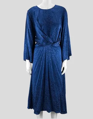ELOQUII Blue Print Dress w/ Tags - 14 US