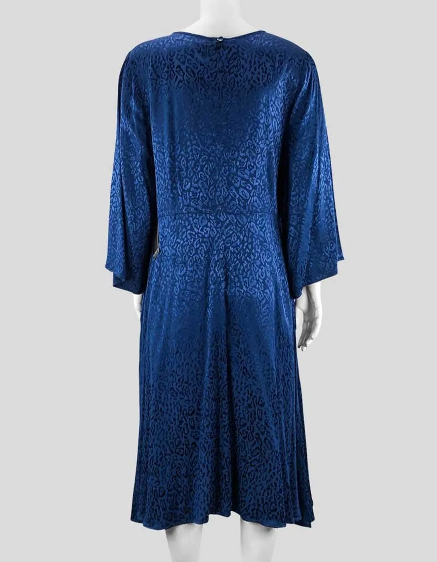 ELOQUII Blue Print Dress w/ Tags - 14 US