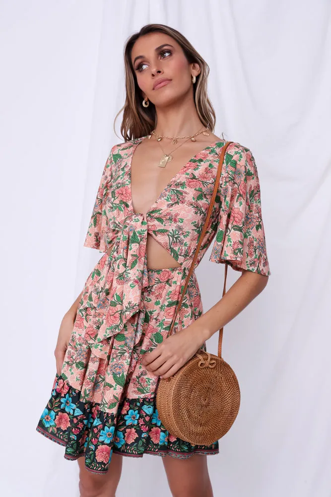 Flying International Dress Nude