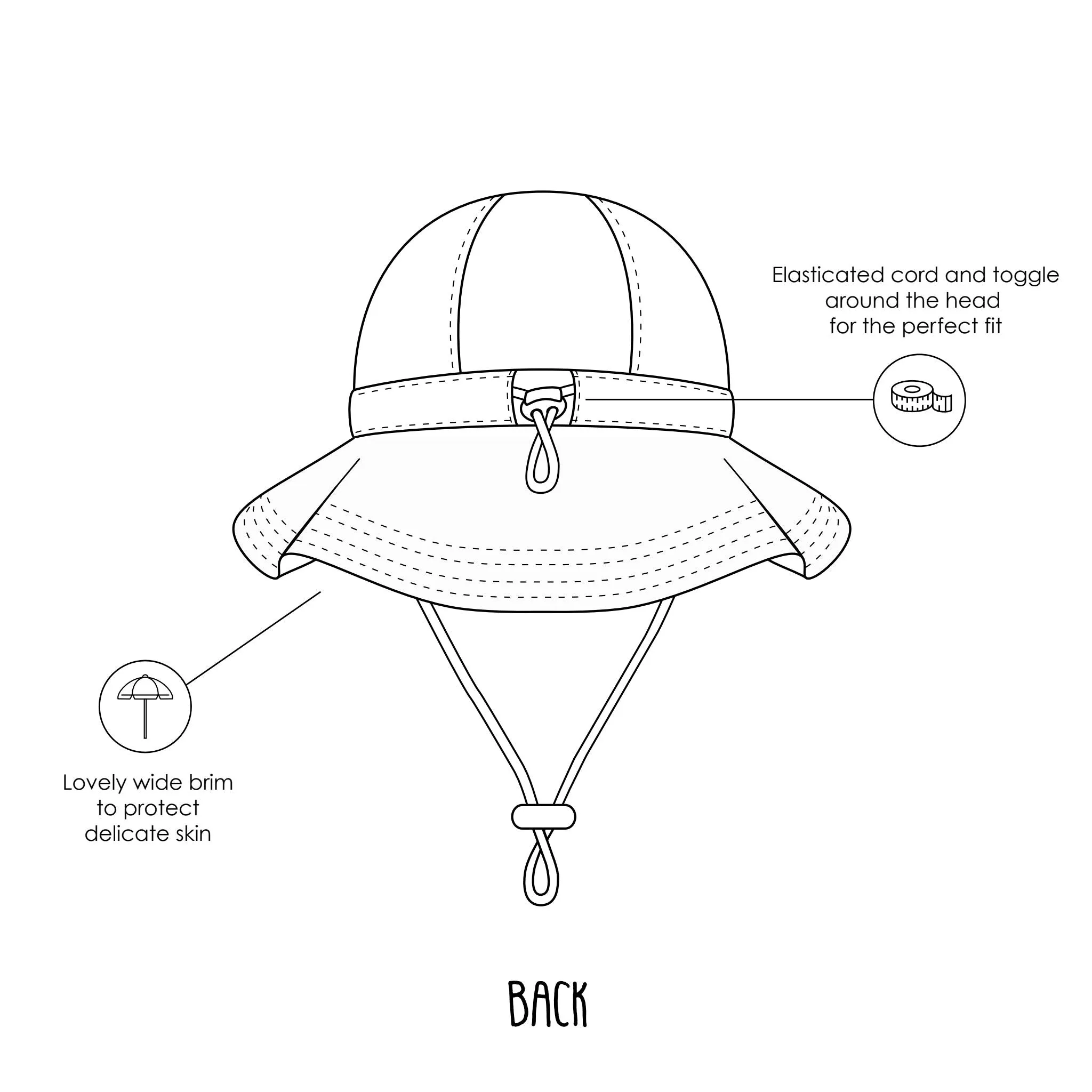 Juliette Wide Brim Sunhat