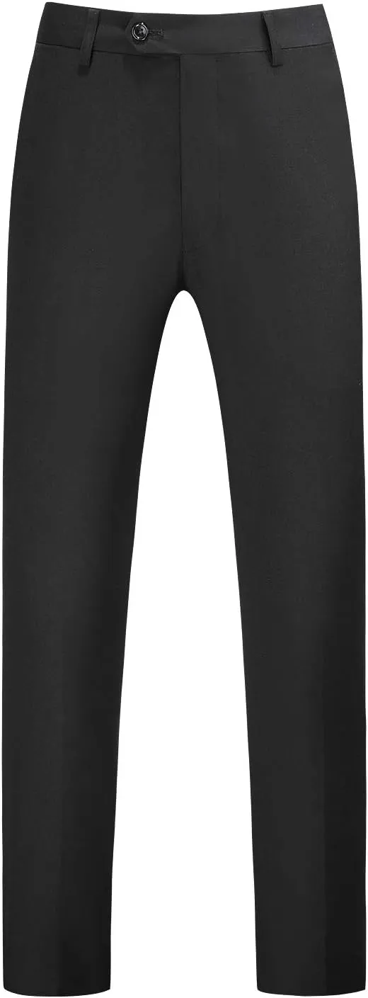 MOGU Men 3 Piece Suit Slim Fit Wedding Tuxedos Formal Prom Suits