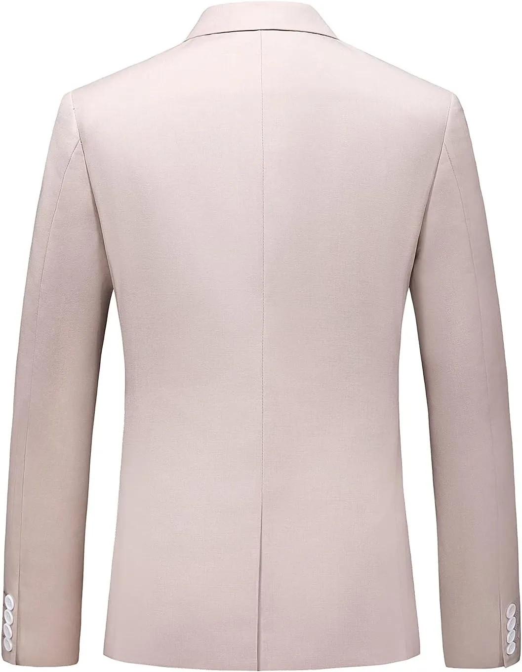 MOGU Men 3 Piece Suit Slim Fit Wedding Tuxedos Formal Prom Suits