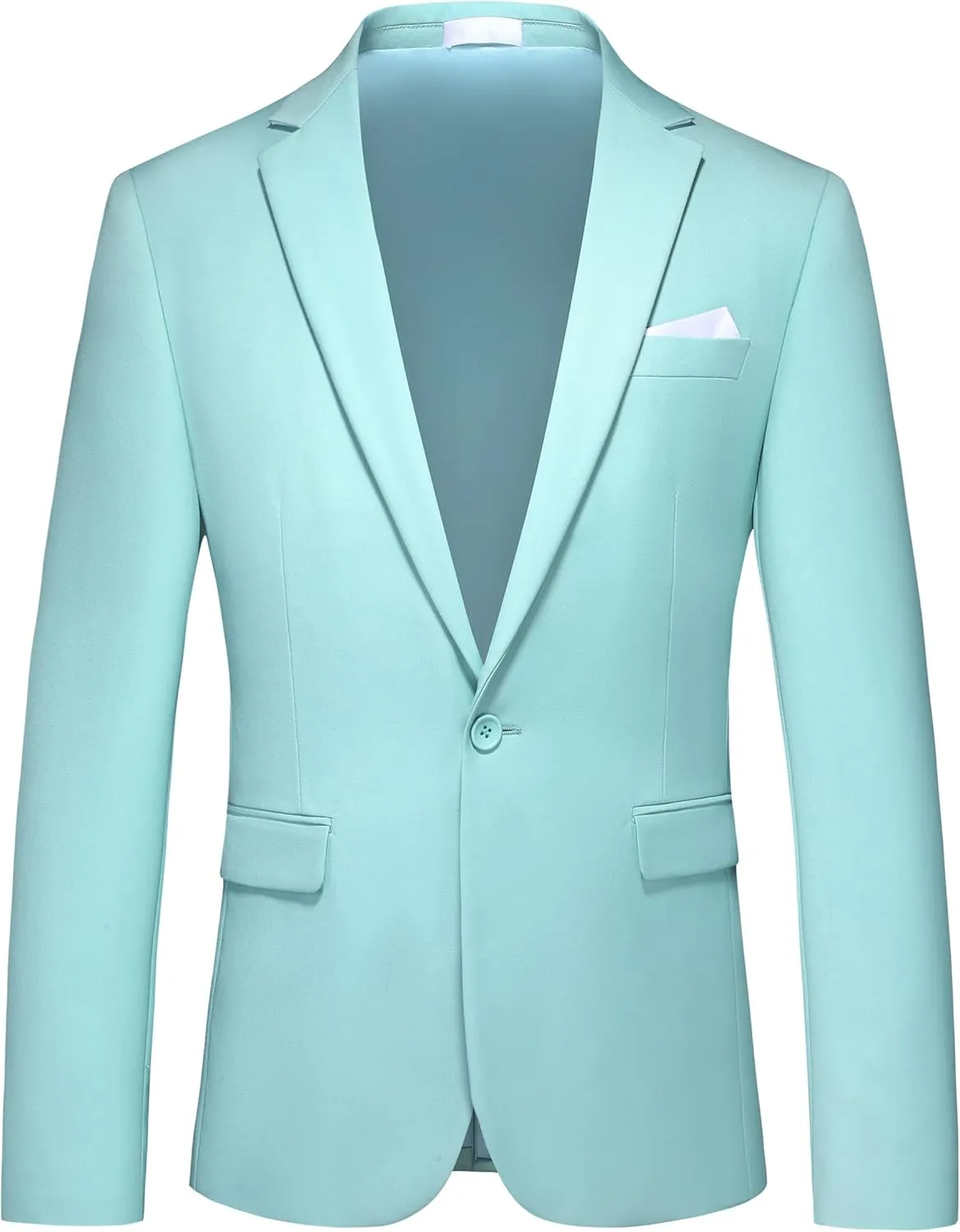 MOGU Men 3 Piece Suit Slim Fit Wedding Tuxedos Formal Prom Suits