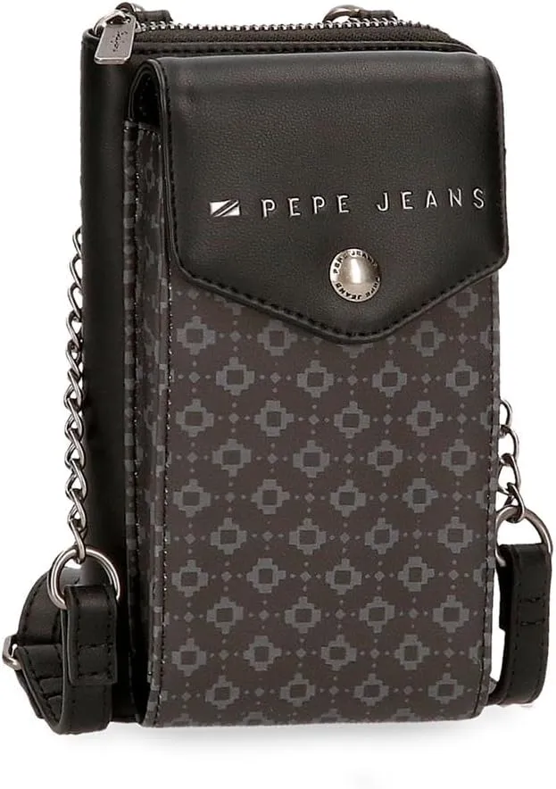 Pepe Jeans Bethany Faux Leather Wallets and Wallets Black Green Various Sizes