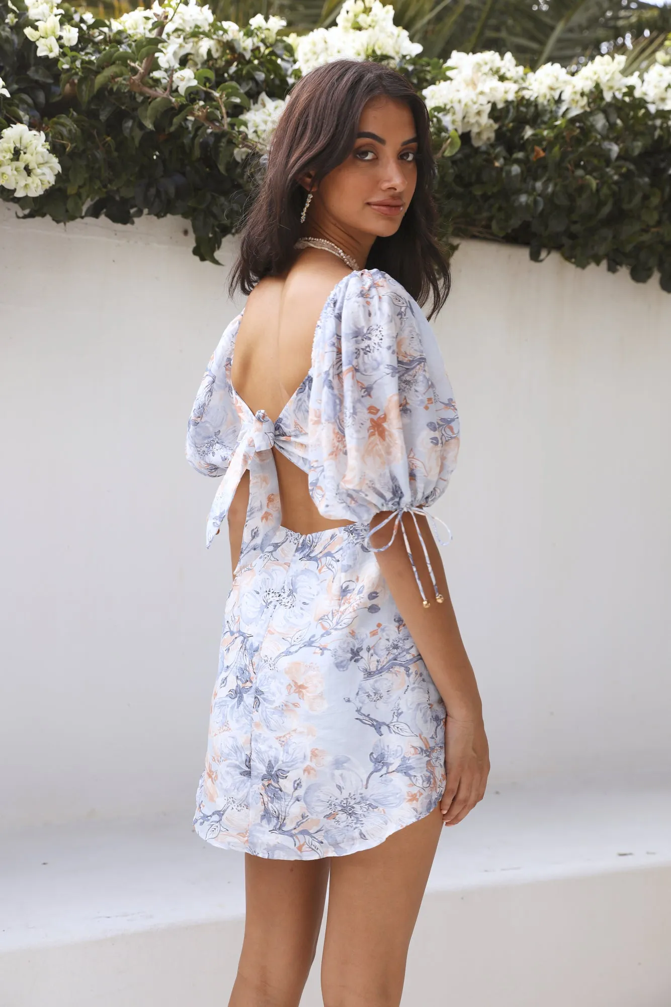 Perennial Lovers Dress Blue