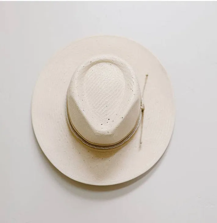 Raze | Wide Brim Straw Fedora