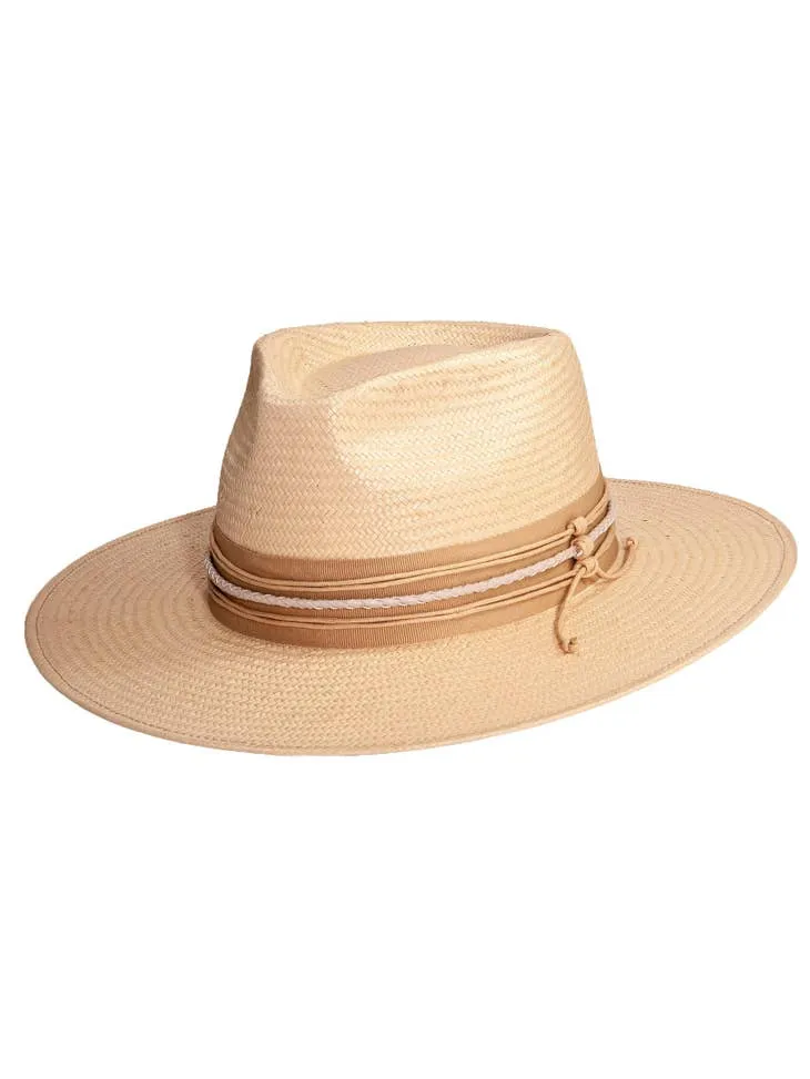 Raze | Wide Brim Straw Fedora