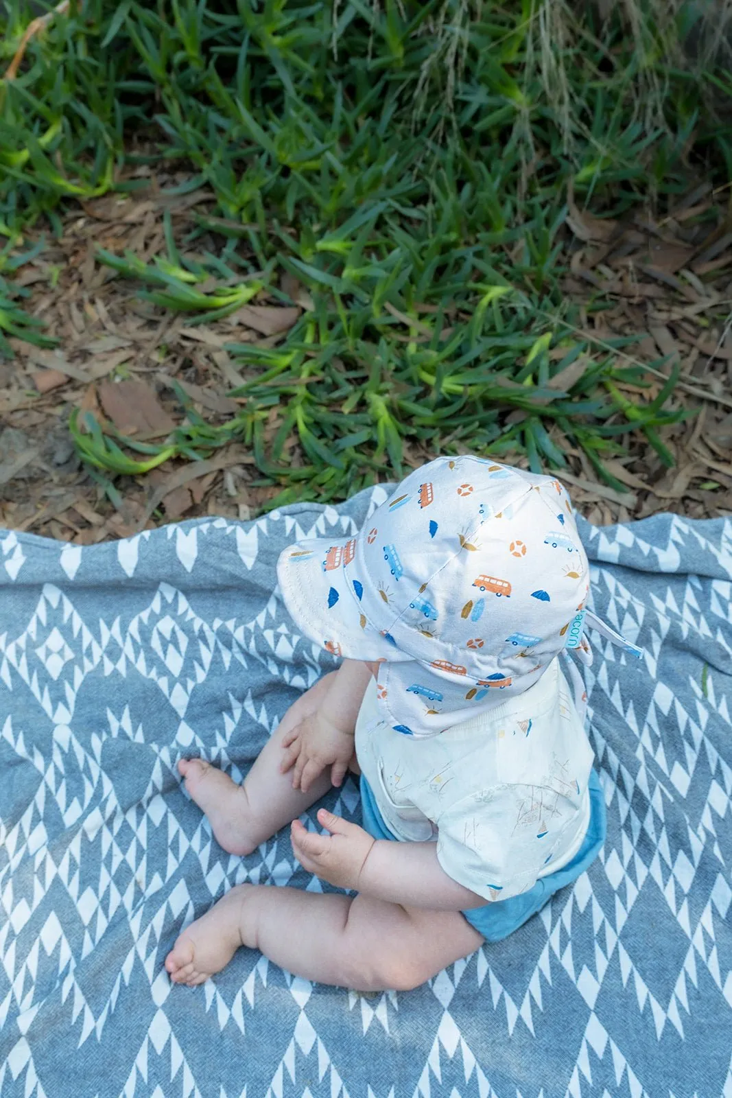 Sunrise Surfer Flap Hat