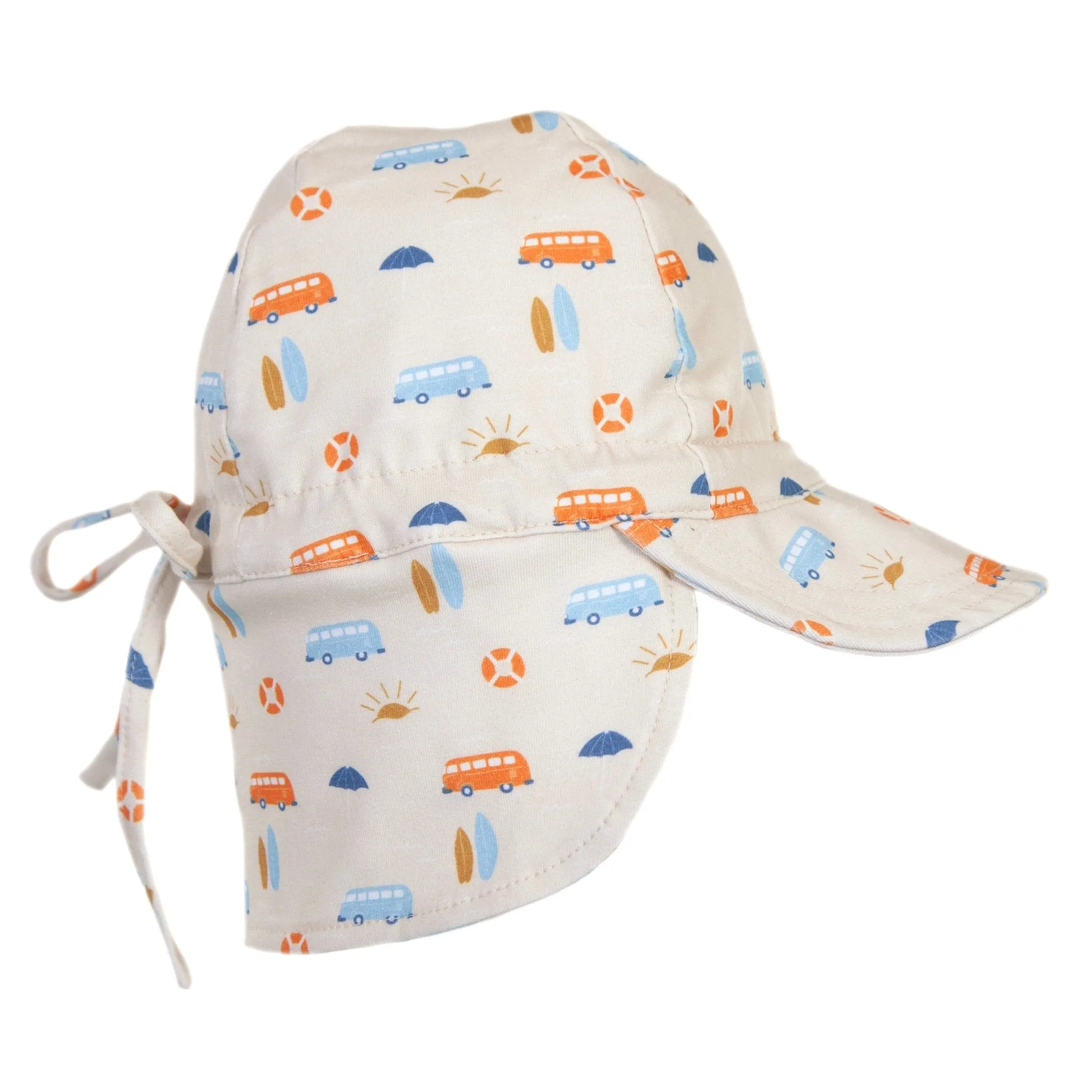 Sunrise Surfer Flap Hat