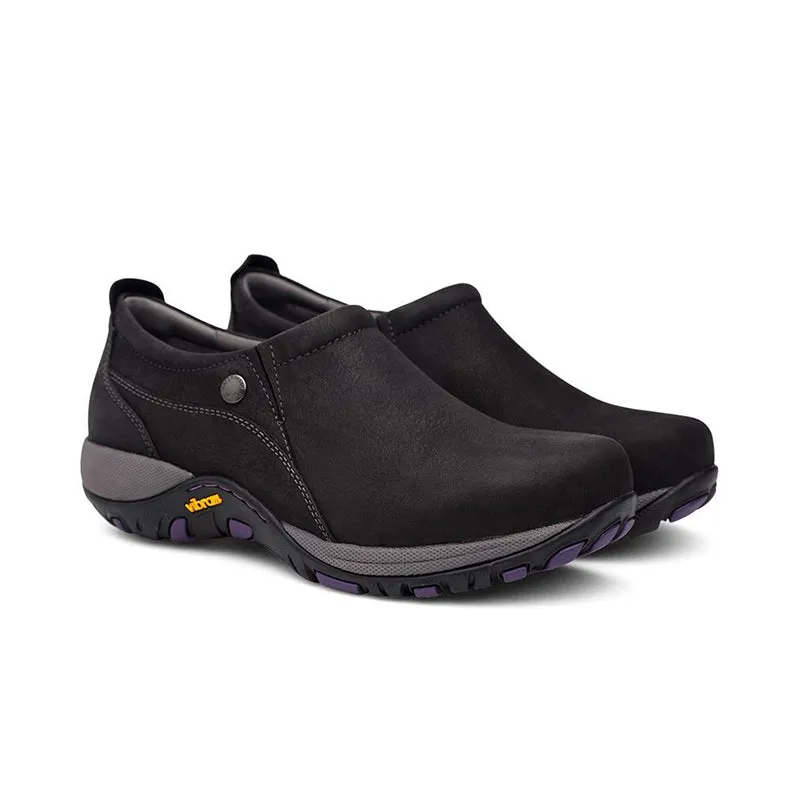 Women's Patti Waterproof Black Milled Nubuck