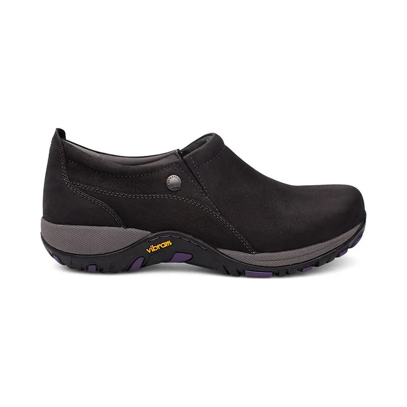 Women's Patti Waterproof Black Milled Nubuck